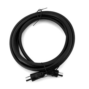 CAVO TV 1 SPINA + 1 PRESA 9,5 NERO