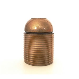 Portalampada E27 filettato oro