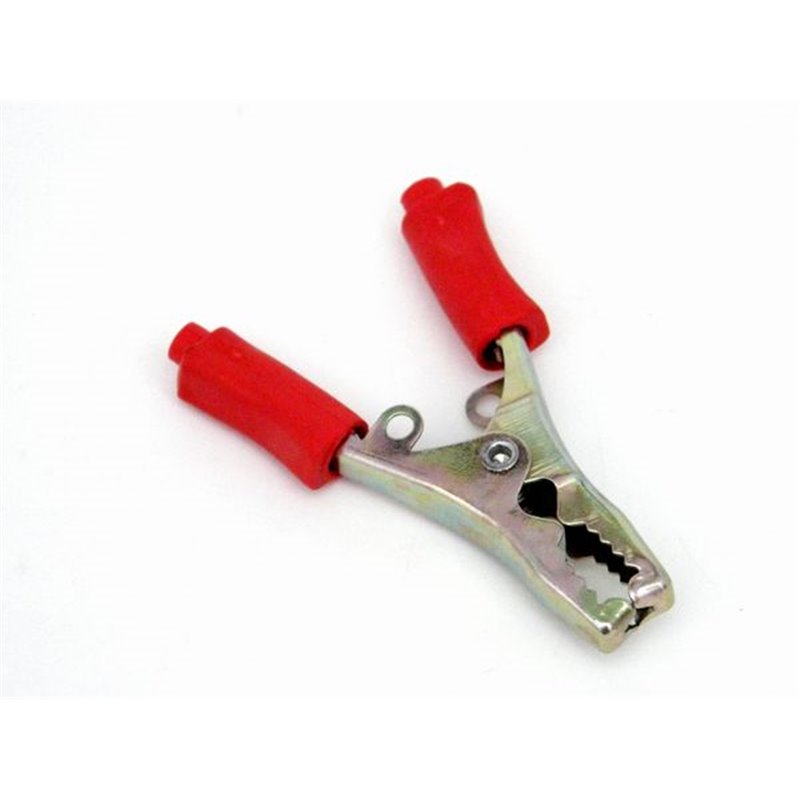Pinza caricabatterie 40 A rossa 80mm