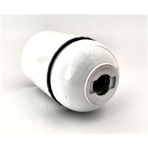 Portalampada termoplastico E27 liscio BN