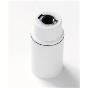 Portalampada termoplastico E14 liscio BN