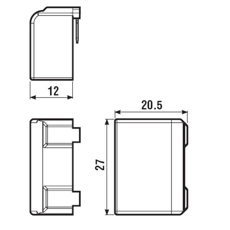 CONDENSATORE PER RELE SERIE 27