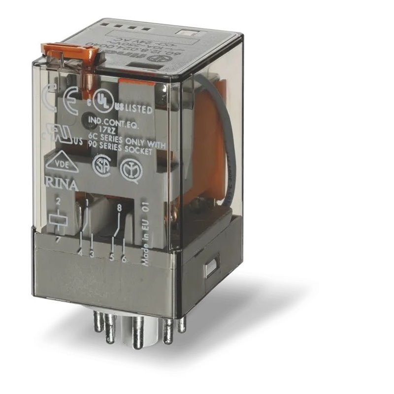 RELE OCTAL 230V C/PP+IM