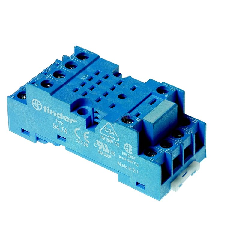 ZOCCOLO PER RELE SERIE 55