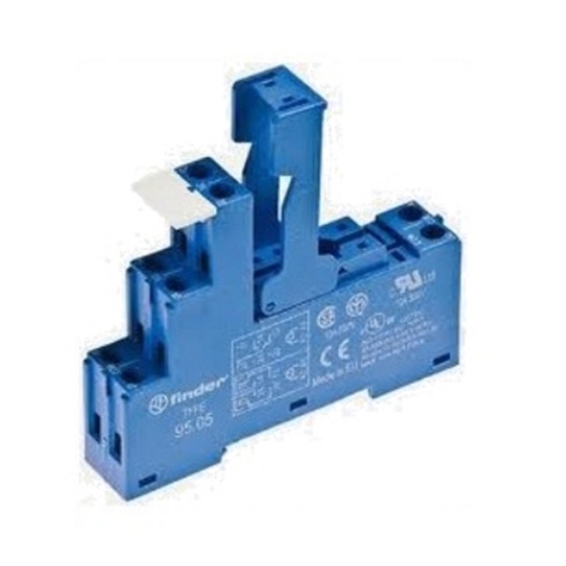 ZOCCOLO PER RELE SERIE 40 FERMO PLASTIC