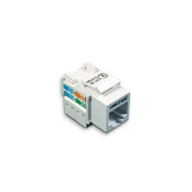 Presa LAN 8/8 RJ45 UTP cat. 5e BIANCA