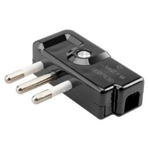 SPINA 90  2P+T 10A 250V NERO