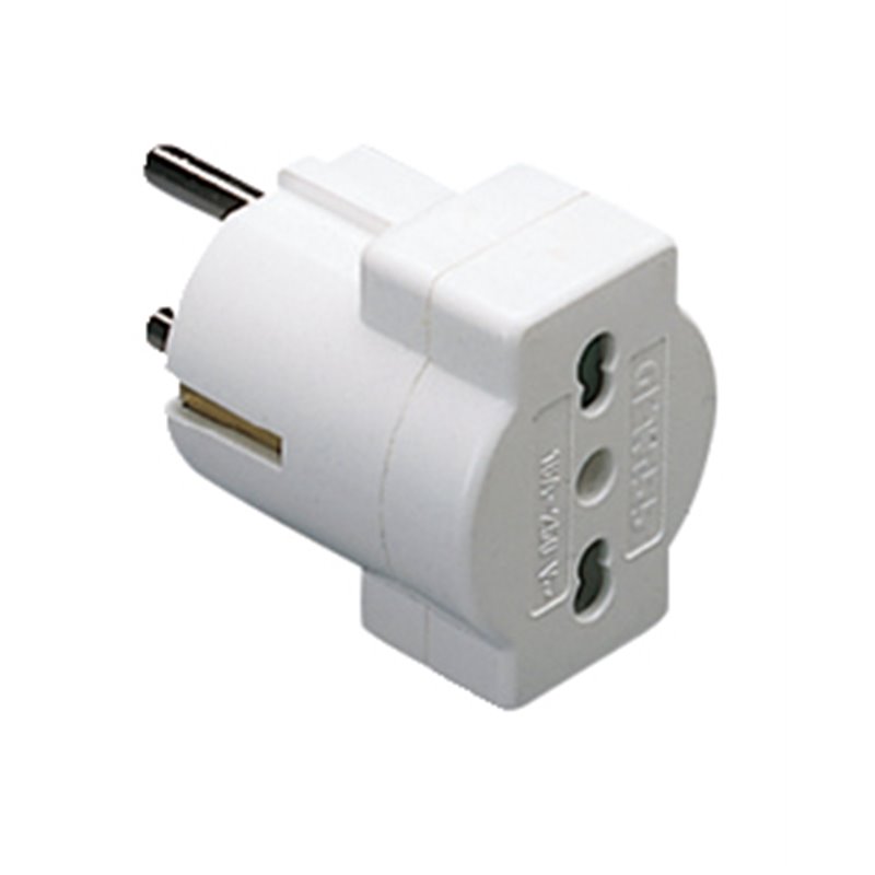 ADATTATORE 2P+T 16A TED.U.2P+T 16A BIV.