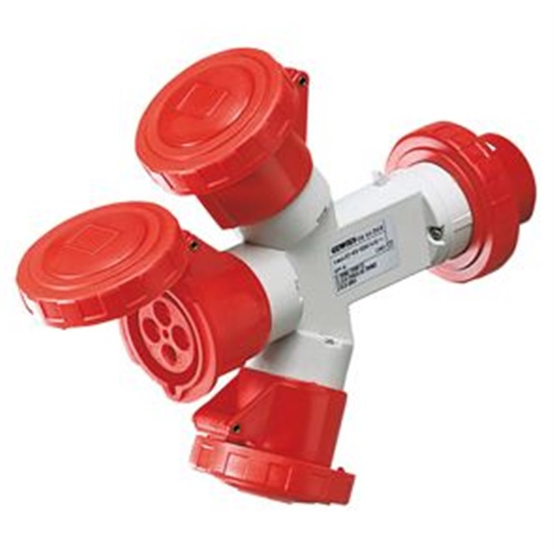 MOLTIPL.ST.3U 3P+N+T 16A 380V 6H