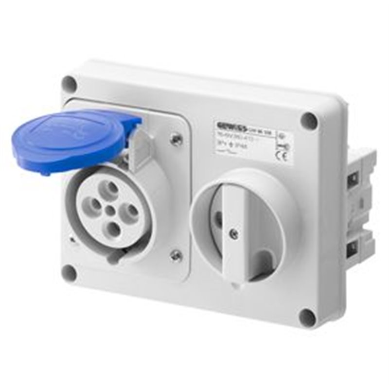 PRESA BL.OR.S.F.2P+T 16A 220V 6H SBF