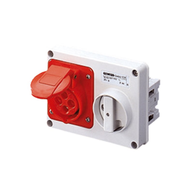 PRESA BL.OR.S.F.3P+T 16A 380V 6H SBF