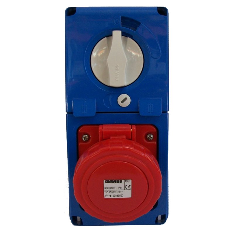PR.BL IP67 S.F.3P+T 16A 400V 6H CBF