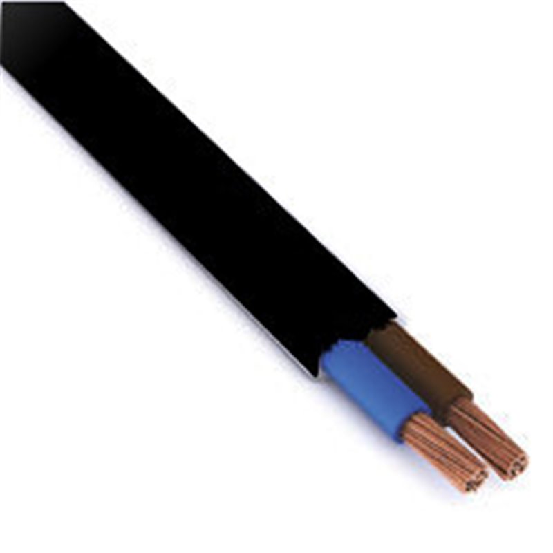 CAVO GOMMATO PIATTO H03VVH2-F 2X0,75 NER
