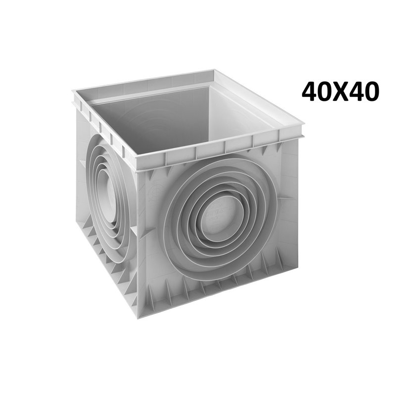 POZZETTO 400 mm x 400 mm IN PVC