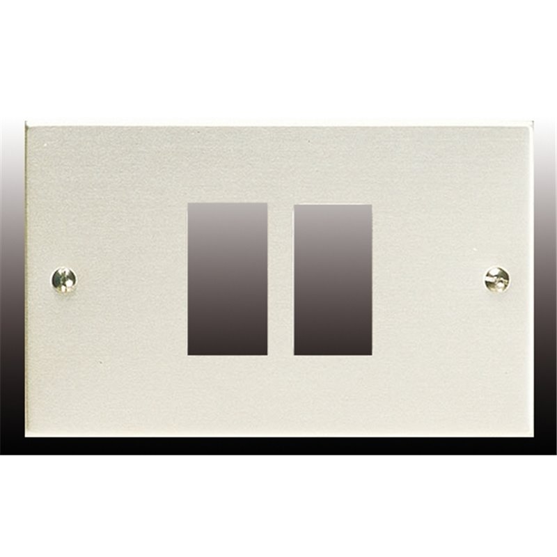 PLACCA 115x72 2 FORO S78-OXIDAL