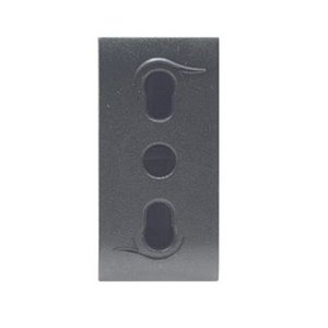 ONDA PRESA SICUREZZA 2P-10/16A+T GRIGIO