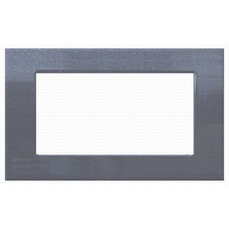 PLACCA CLASSIC 4 FORI CROMO