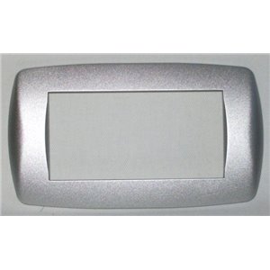 PLACCA MILLENIUM 4 FORI ALLUMINIO