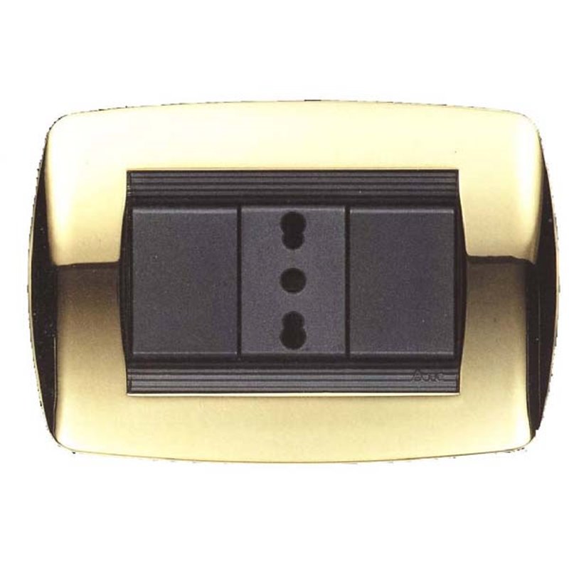 PLACCA MILLENIUM 3 FORI ORO