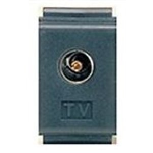 ARC PRESA TV DERIVANTE 9,5mm GRIGIO