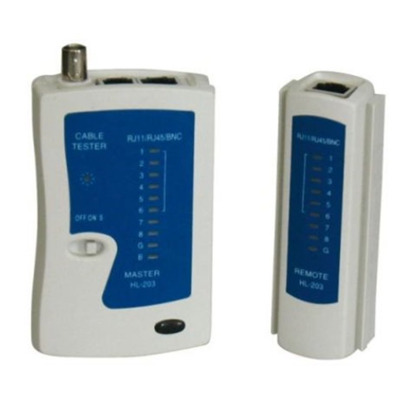 MULTI TESTER PER RETI E CAVI LAN HL-203