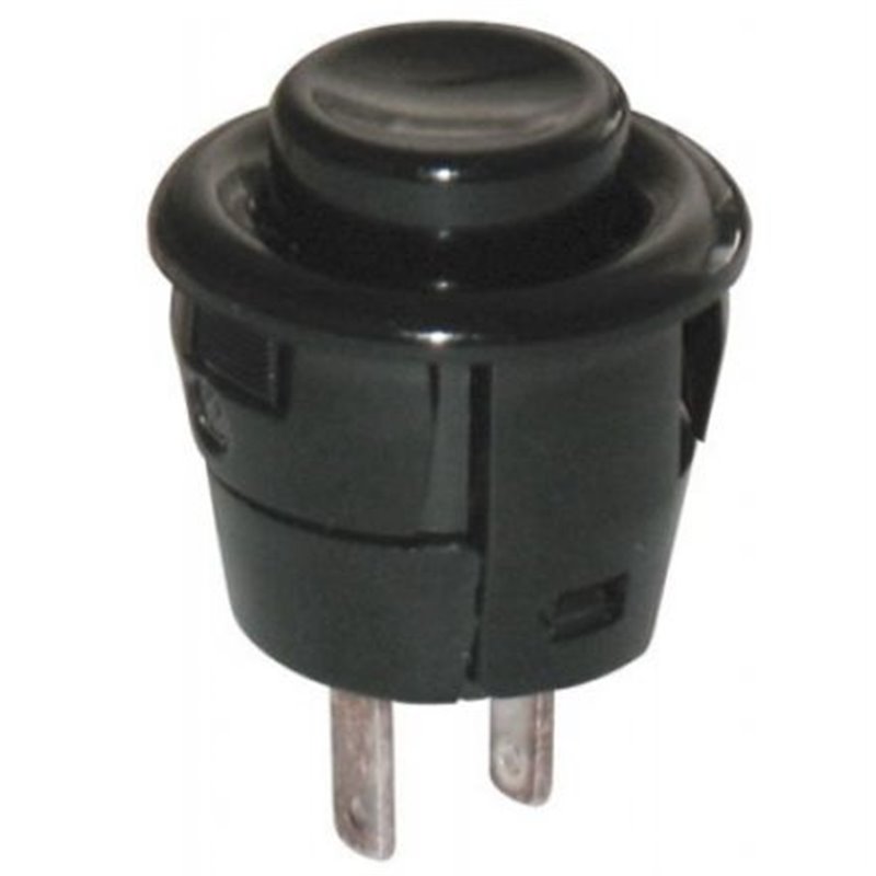 PULSANTE DS412 N.A.UNIP.OFF-(ON) NERO