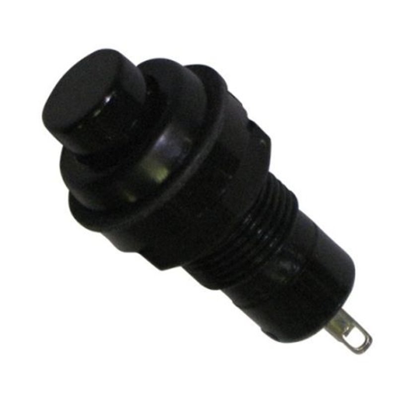 INTERRUTT DS282 PULS.UNI P. ON-OFF NERO