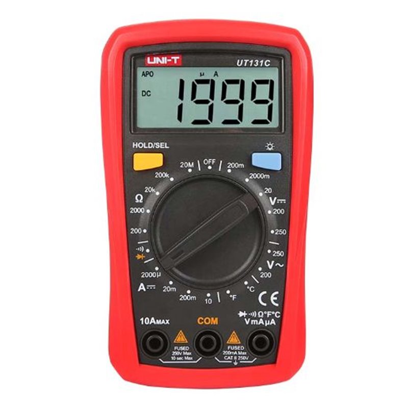 MULTIMETRO UT131C PALMARE C. TEMPERATURA