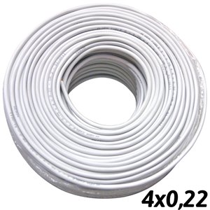 Cavo allarme 4x0,22 Rame